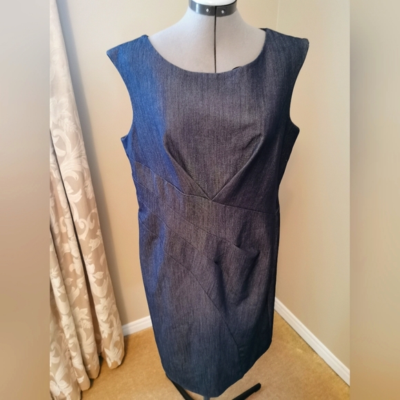 Calvin Klein Soft Denim dress - Picture 1 of 4